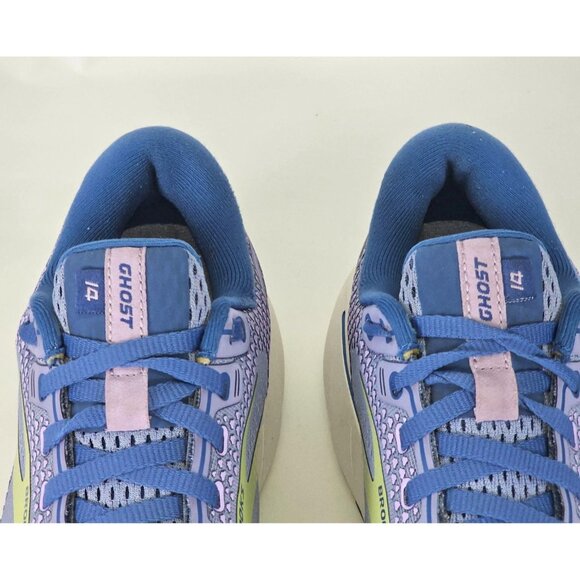Brooks Women's Purple White Ghost 14  Running Shoes Size 9.5 2855 - Picture 10 of 16